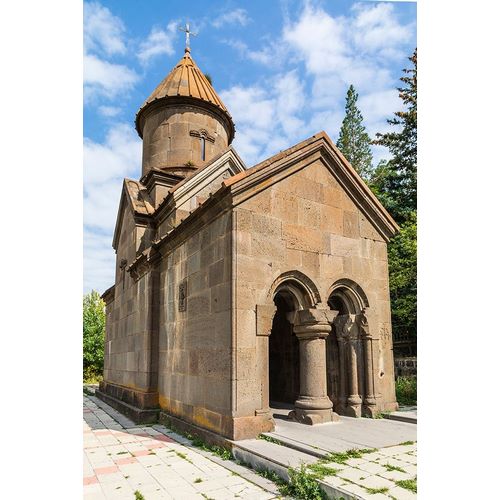 Armenia-Tsakhkadzor Kecharis Monastery Exterior view of the Church of St Harutyun-13th century